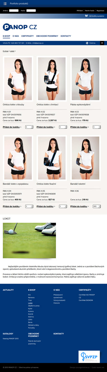 Panop CZ – E-shop